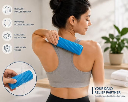 DragonVault Soft TPE Textured Personal Massager Sleeve for Men – Ultra Stretchable, Reusable, Washable & Body Safe