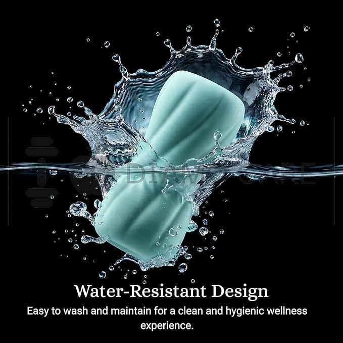DragonVault Soft TPE Textured Personal Massager Sleeve for Men – Ultra Stretchable, Reusable, Washable & Body Safe