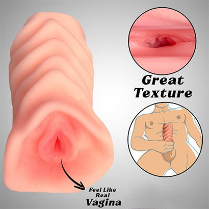 Realistic Pocket Pussy and Anal Masturbator